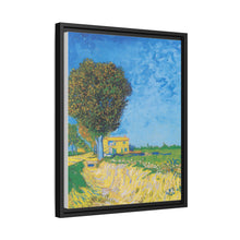 Vincent van Gogh's Avenue at Arles with houses (1888) - NOMADEN ART GALLERY