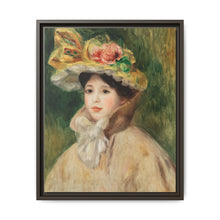 Woman with Capeline (Femme Ã la capeline) (early 1890s) by Pierre-Auguste Renoir - NOMADEN ART GALLERY