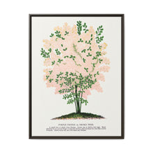 Purple Fringe tree lithograph. Digitally enhanced from our own original 1900 edition plates of Botanical Specimen published by Rochester Lithographing - NOMADEN ART GALLERY