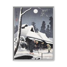 Moonlight on Snow (1936) print in high resolution by Hiroaki Takahashi - NOMADEN ART GALLERY