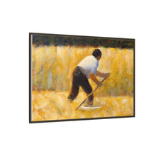 The Mower (ca. 1881–1882) by Georges Seurat