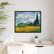 Vincent Van Gogh's Wheat Field with Cypresses (1889). Famous painting, original from the MET Museum - NOMADEN ART GALLERY