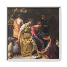 Johannes Vermeer’s Diana and her Nymphs (ca. 1653–1654) - NOMADEN ART GALLERY