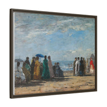 Claude Monet's The Beach at Trouville - NOMADEN ART GALLERY