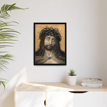 Christ as the Man of Sorrows. Colour lithograph by N.J. Strixner, 1818, after Q. Matsys.