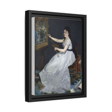 Porträt der Eva Gonzalés im Atelier Manets (1870) by Edouard Manet - NOMADEN ART GALLERY