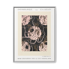 Flower pattern Art Deco stencil print in oriental style. Original from our own 1914 edition of Samarkande - NOMADEN ART GALLERY