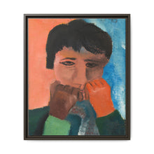 Woman Leaning on Two Fists (1944) by Hendrik Nicolaas Werkman - NOMADEN ART GALLERY