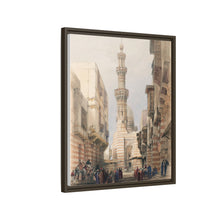 Bullack Cairo illustration by David Roberts (1796–1864) - Canvas Wall Art