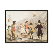 Illustration of the fool plough from The Costume of Yorkshire (1814) by George Walker - NOMADEN ART GALLERY