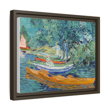 Vincent van Gogh's Bank of the Oise at Auvers (1890) famous painting from the Detroit Institute of Arts. - NOMADEN ART GALLERY