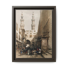 Minarets and grand entrance of the Metwaleys at Cairo illustration by David Roberts (1796–1864) - NOMADEN ART GALLERY