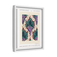Estampado de pochoir Art Nouveau con estampado de uvas en estilo oriental. Original de nuestra propia edición de 1914 de Samarkande.