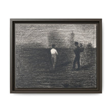 Peasants (ca. 1881–1884) by Georges Seurat - NOMADEN ART GALLERY