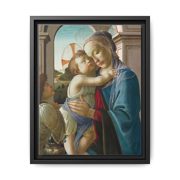 Virgin and Child with an Angel by Sandro Botticelli - NOMADEN ART GALLERY