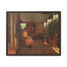 Girl Shelling Peas (ca.1873) by Winslow Homer - NOMADEN ART GALLERY