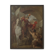 Saint Martin Sharing his Coat with a Beggar by Louis Galloche - NOMADEN ART GALLERY