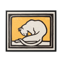 A waxing cat (1918) by Julie de Graag - NOMADEN ART GALLERY