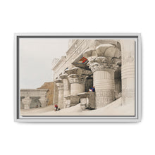 Temple Of Edfou (Edfu) illustration by David Roberts (1796–1864) - NOMADEN ART GALLERY
