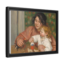 El niño con juguetes de Pierre-Auguste Renoir, Gabrielle y el hijo del artista, Jean (1895-1896) 