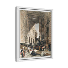 Bazaar of the silk mercers, Cairo illustration by David Roberts (1796–1864)