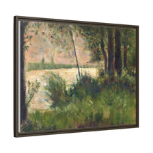 La ribera herbosa de Georges Seurat (1881-1882)