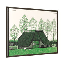 Farmhouse with thatched roof (1919) by Julie de Graag