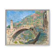 Claude Monet's Bridge at Dolceacqua (1884) - NOMADEN ART GALLERY