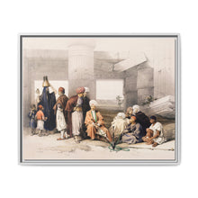 Entrance of the Temple of Amun Thebes illustration by David Roberts (1796–1864) - NOMADEN ART GALLERY
