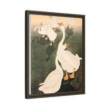 Gansos (1926) de Ohara Koson. Original del Museo de Arte del Condado de Los Ángeles.