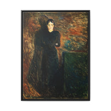 Lady in Black by Edvard Munch - NOMADEN ART GALLERY