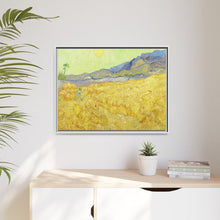 Van Gogh's Wheatfield with a reaper (1889) - NOMADEN ART GALLERY