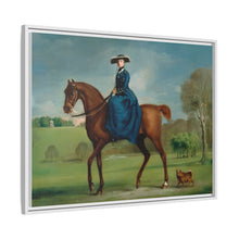 The Countess of Coningsby in the Costume of the Charlton Hunt (1760) by George Stubbs