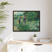 Recogiendo flores (1875) de Pierre-Auguste Renoir 