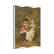 The Volunteer's Courtship, 1798 (c. 1870) by Randolph Caldecott