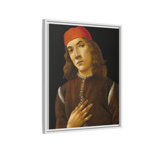 Sandro Botticelli's Portrait of a Youth (c. 1482-1485) - NOMADEN ART GALLERY