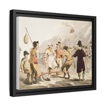 Illustration of the fool plough from The Costume of Yorkshire (1814) by George Walker