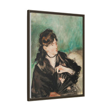 Retrato de Berthe Morisot con un abanico (1874) de Édouard Manet.