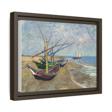 Vincent van Gogh's Fishing Boats on the Beach at Saintes-Maries (1888) - NOMADEN ART GALLERY