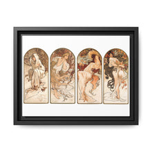 Alphonse Maria Mucha's The Seasons (1897). Famous Art Nouveau artwork - NOMADEN ART GALLERY