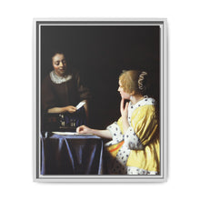 Johannes Vermeer’s Mistress and Maid (ca. 1666–1667)
