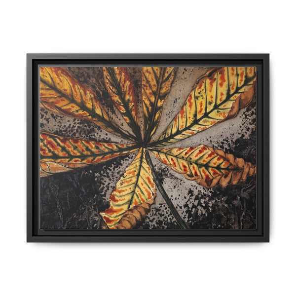 Chestnut leaf by Julie de Graag