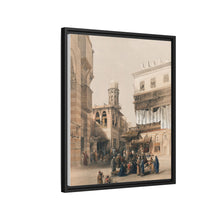 Bazaar of the coppersmiths Cairo illustration by David Roberts (1796–1864)