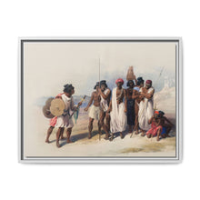 Group of Nubians (Wady Kardasey) illustration by David Roberts (1796–1864) - NOMADEN ART GALLERY