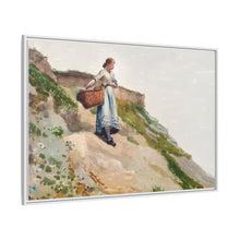 Girl Carrying a Basket (1882) by Winslow Homer