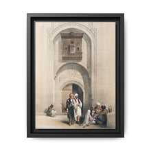 Modern mansion showing the arabesque architecture of Cairo illustration by David Roberts (1796–1864) - NOMADEN ART GALLERY