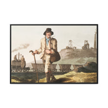 Illustration of the collier from The Costume of Yorkshire (1814) by George Walker - NOMADEN ART GALLERY