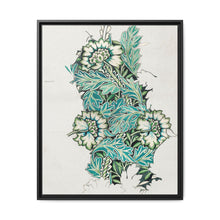 William Morris's Watercolour, woven fabric design: Anemone (1876) - NOMADEN ART GALLERY