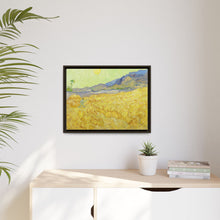 Van Gogh's Wheatfield with a reaper (1889) - NOMADEN ART GALLERY