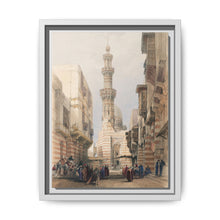Bullack Cairo illustration by David Roberts (1796–1864) - Canvas Wall Art - NOMADEN ART GALLERY